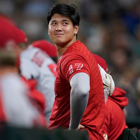 Sale Red Ohtani Jersey In Stock