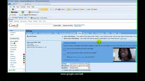 Using Video Chat In Gmail Youtube