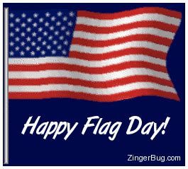 A collection of flag day pictures, images, comments for facebook, whatsapp, instagram and more. Happy Flag Day Waving American Flag Glitter Graphic ...