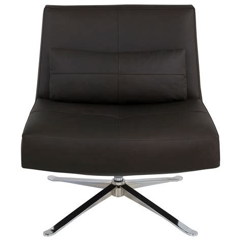 Whether the living room, dining room or kitchen, these chairs are certain to bring a distinct and contemporary style to your home. American Leather Hugo Contemporary Armless Swivel Chair ...