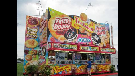 Food Concession Stands Delaware State Fair 2015 Hd Youtube