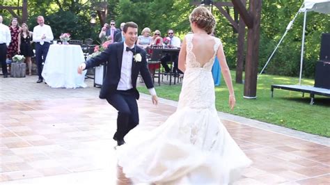 Our Wedding First Dance Lots Of Fun Love And Laughs