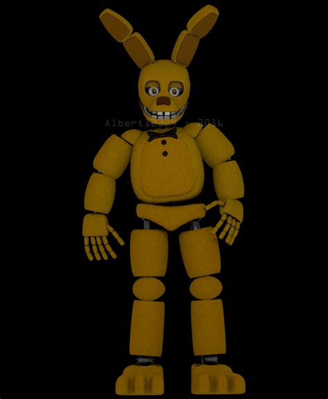 This is the last drawing step for nightmare bonnie. Spring bonnie artwork by Albert12324 on DeviantArt