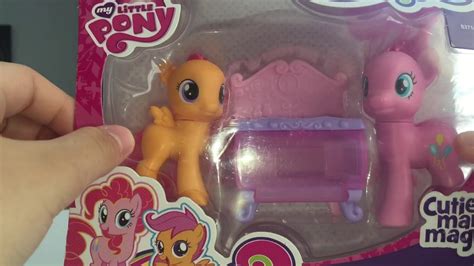 Mlp Toy Rewev Reweving The Pinkie Pie And Scootaloo Set Mlp Daisy Dreams Youtube