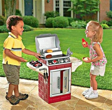 Little Tikes Play Pretend Backyard Kids Barbecue Get