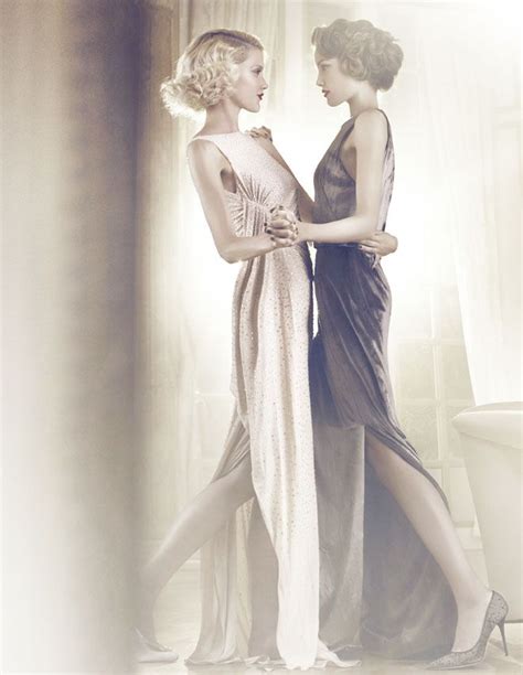 Harrods Photographer Signe Vilstrup Vintage Lesbian Great Gatsby Fashion Glamour