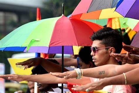 Indian Gay Communitys First Coming Out Day India Real Time Wsj