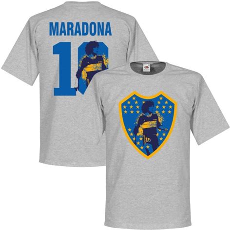 If the stars of boca juniors were ever in any doubt about the backing they will receive in their biggest game of the boca are making their final preparations for the second leg of their superclasico copa. Boca Juniors fan shirt Maradona (10) - Voetbalshirts.com