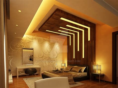 Modern Bedroom By Yasseresam Ceiling Design Modern Ceiling Design