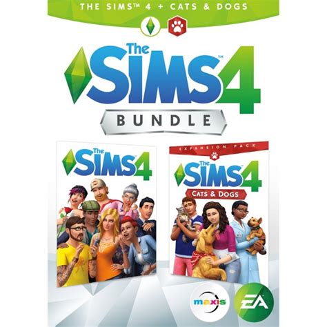 The Sims 4 Plus Cats And Dogs Bundle Electronic Arts Pc Digital