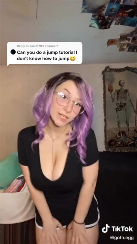 Bigtittygothegg Goth Egg Jump Boobs Bouncing Tutorial Video Leaked Nude