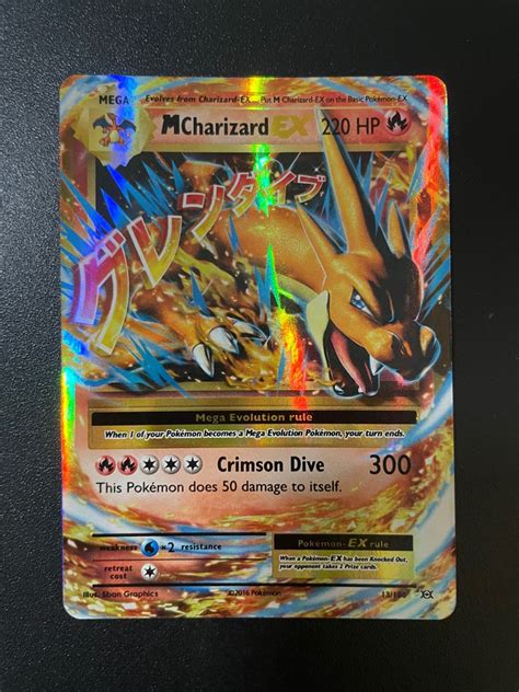 M Charizard Ex 13108 Ultra Rare Xy Evolutions Pokemon Card