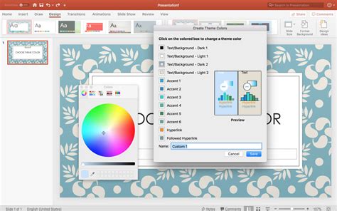 change theme colors  powerpoint  customize