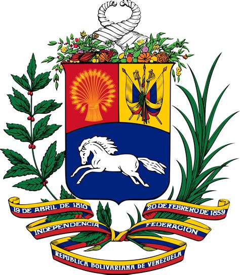 Venezuela Coat Of Arms Venezuela Arms