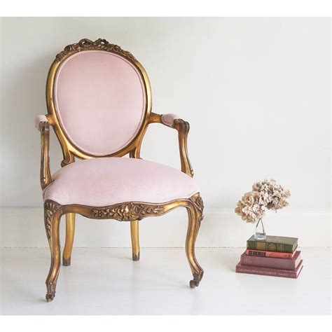 Sacre Coeur French Chair Pink Gold Chair French Chairs French
