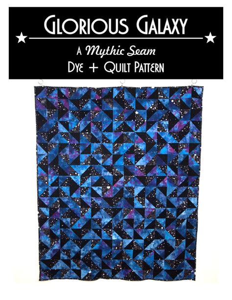 Glorious Galaxy Pdf Dye Quilt Pattern Quilt Patterns Quilts Printing On Fabric