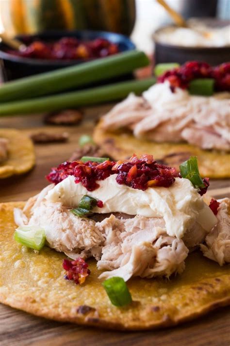 Leftover Thanksgiving Turkey Tacos A Table Full Of Joy Recipe