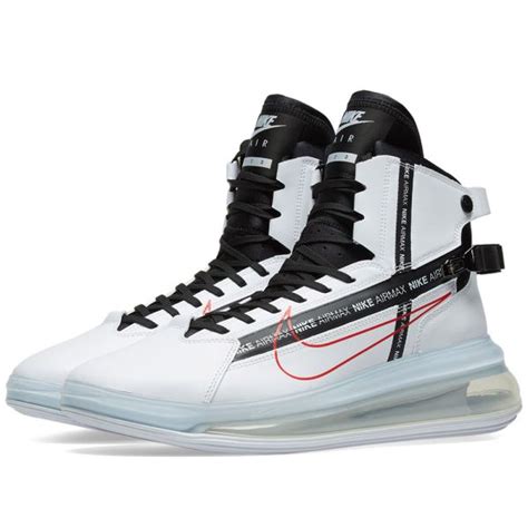 Nike Air Max 720 Saturn White Black And Red End Us