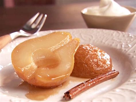 Roast Pears With Butterscotch Sauce