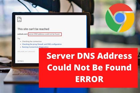 Server DNS Address Could Not Be Found Error Layman Solution