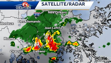 Some Thunderstorms Continue Across Southeast Louisiana Saturday Afternoon