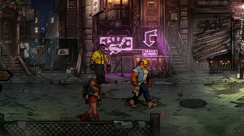 How Streets Of Rage 4 Reimagined Gaming S Most Iconic Rave NPR