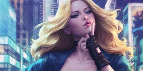 Black Canary Brings The Pain In Epic Body Paint Cosplay