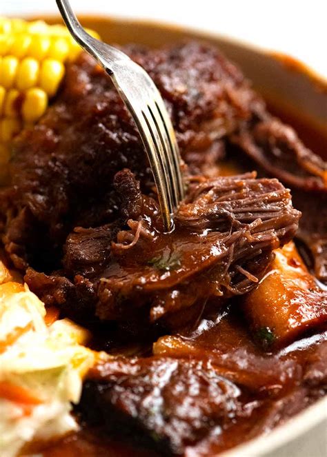 Beef Ribs In Bbq Sauce Slow Cooked Short Ribs Recipetineats