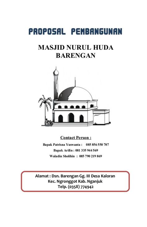 Proposal Renovasi Masjid Nurul Huda