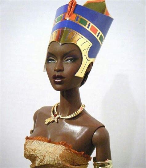 pin by peony cupcake 2 on dolls 238 african goddess nefertiti dark skin women