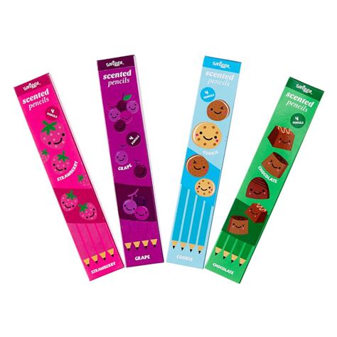 Scented Pencils Pack Smiggle Uk Stationery Lover Cute School