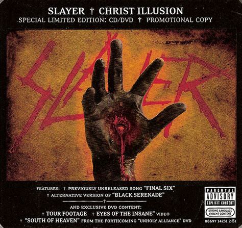 Slayer Christ Illusion Cd Album Discogs