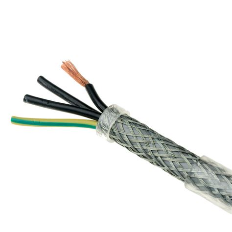 25mm X 3 Core Sy Braided Interconnecting Cable Pvc 100m Drum Kooltech