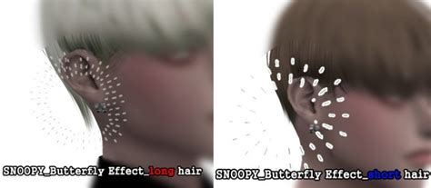 Butterfly Effect Hair At Snoopy Sims 4 Updates