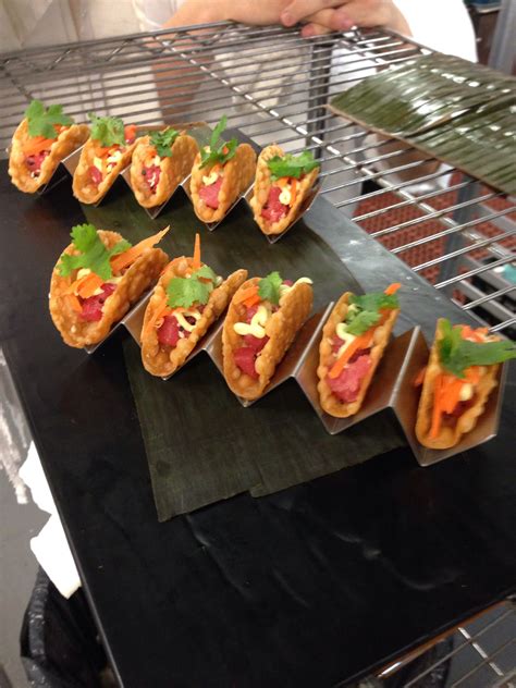Check spelling or type a new query. Mini tuna tartar tacos | Yummy dinners, Fish recipes, Tuna ...