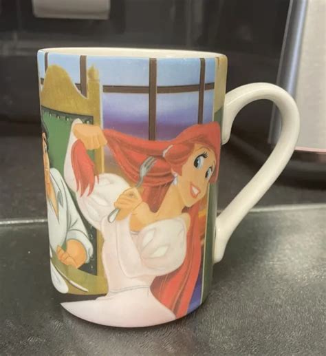 Official Disney Store The Little Mermaid Classic 2012 Ceramic Coffee