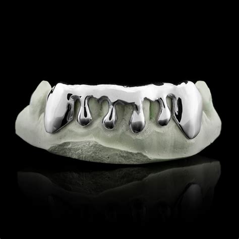 Buy Sterling Silver Grillz And White Gold Teeth Online On Sale