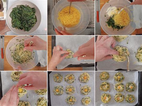 Uno dei dolci molto particolari. NIDI DI TAGLIERINI ricetta primo piatto per Pasqua