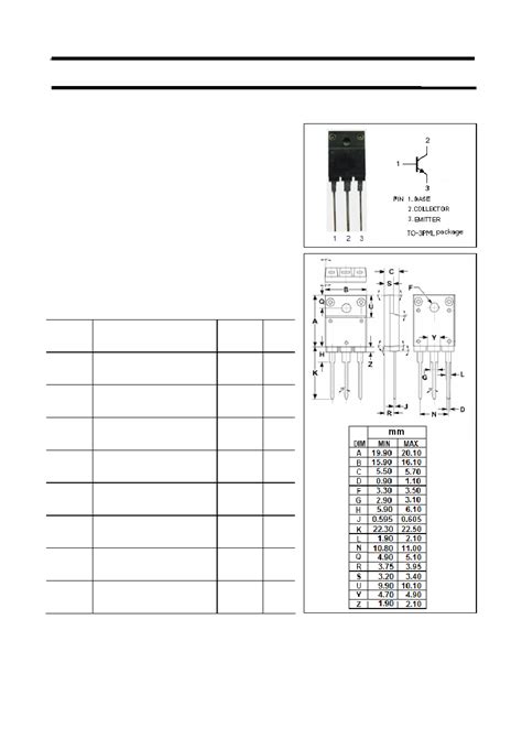 C5074 Datasheet 1 2 Pages ISC Isc Silicon NPN Power Transistor