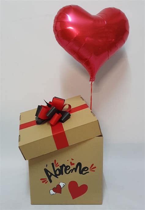 Regalo Caja Sorpresa Para Entregar En La Coruña Valentine Crafts