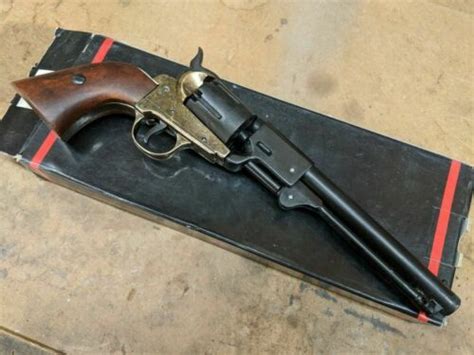 Denix 1083l Confederate Revolver Replica Usa 1860 Nib Antique