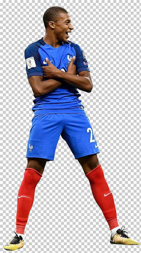 Footballer, football player, soccer player. Kylian Mbappé Frankreich Fußballnationalmannschaft ...