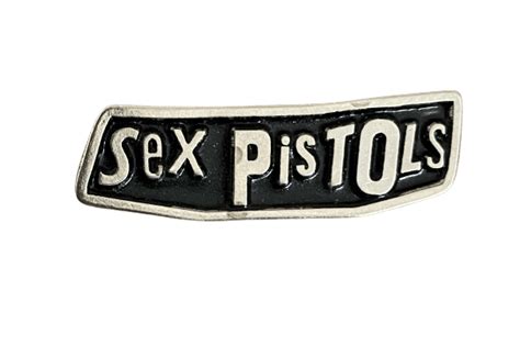 Sex Pistols Logo Bloodstain Badges