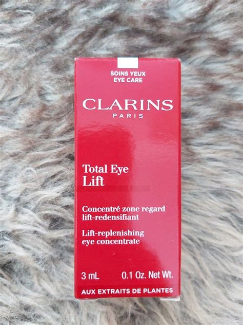 clarins total eye lift beauty and personal care face face care on carousell