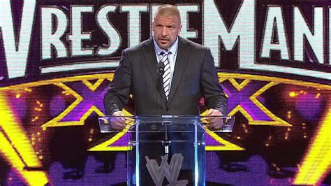 Triple H Discusses The Dreams Of Wwe Superstars Wrestlemania 30 Press