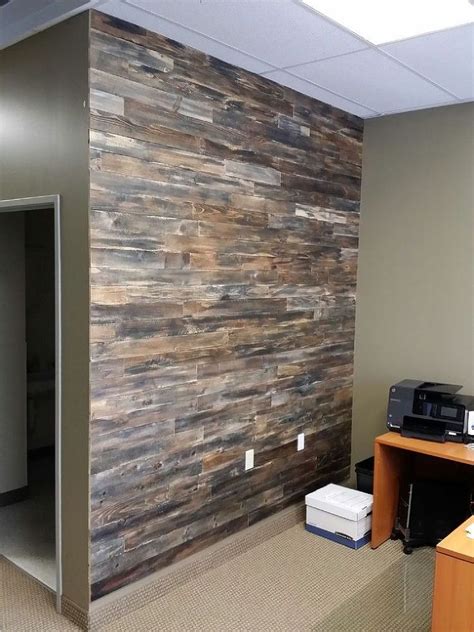 Maybe you would like to learn more about one of these? Accent Wall Made With Pallet Wood | Wood pallet wall, Wood pallet wall decor, Wood pallets
