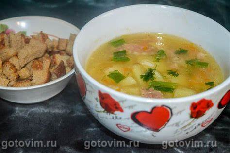 Суп с тушенкой. Рецепт с фото Картинка - Суп с тушенкой. Рецепт с фото