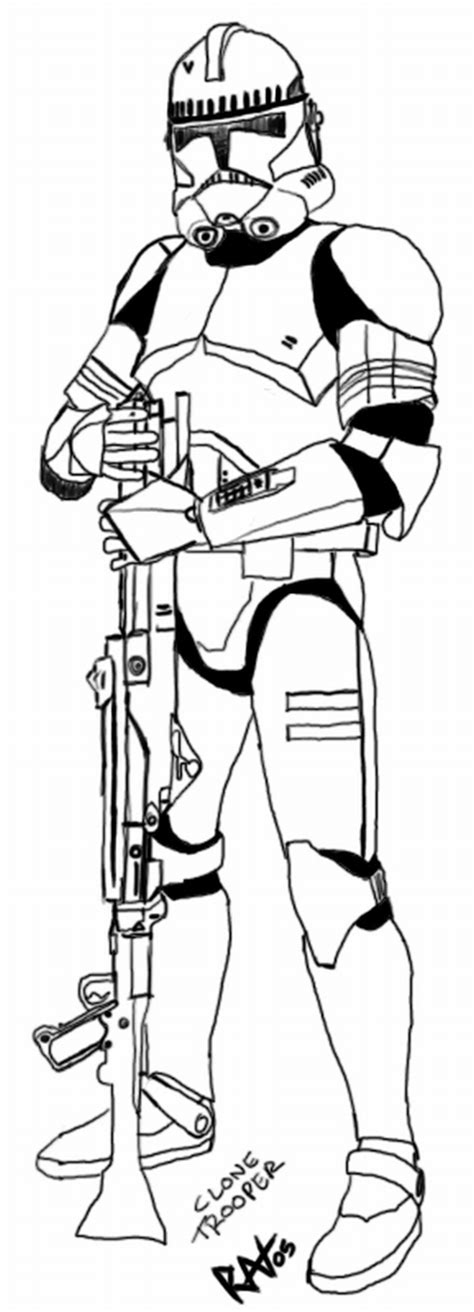 Clone troopers constituted the ranks of the stormtrooper corps until they were supplanted by human recruits. Clone Troopers Drawing at GetDrawings | Free download