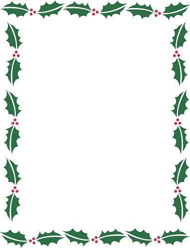 Free Christmas Borders For Word Clipart Best