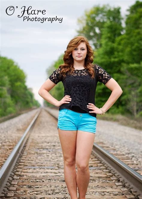Pin By Melissa Ohare On My Work Senior Picture Outfits Senior Girls Railroad Senior Pictures